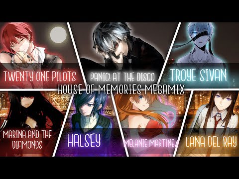 ◤Nightcore◢ ↬ MEGAMIX House of Memories [Switching Vocals | Megamix]