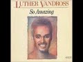 Luther Vandross So Amazing 1987 HQ
