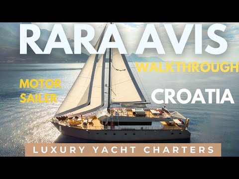 RARA AVIS ⛵️| Walkthrough Luxury Sailing Yacht Charter ⚓| Croatia