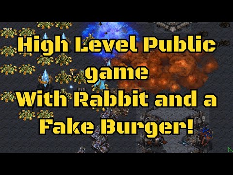 RJBTV#417 - Rabbit and a Fake BURGER in a GREAT 3vs3 !