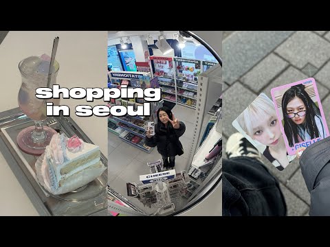 s5 vlog🫧a day in seoul; visting thence, smtown and cute cafe!