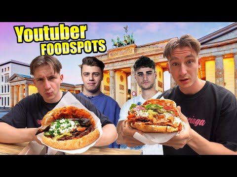 I'm testing my favorite doner kebabs from YouTubers with EliasN97, Papaplatte, Jindaouis, and Shi...