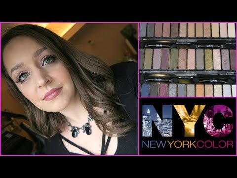 NYC Lovatics by Demi Lovato 3 Eyeshadow Palettes Review & Swatches!! | DreaCN Video