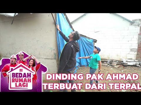 Dinding Rumah Pak Ahmad Jakarsih Hanya Dari Terpal - Bedah Rumah Lagi