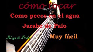 Cómo tocar Como Peces En El Agua de Jarabe de Palo || Tutorial Blogs de Bedur