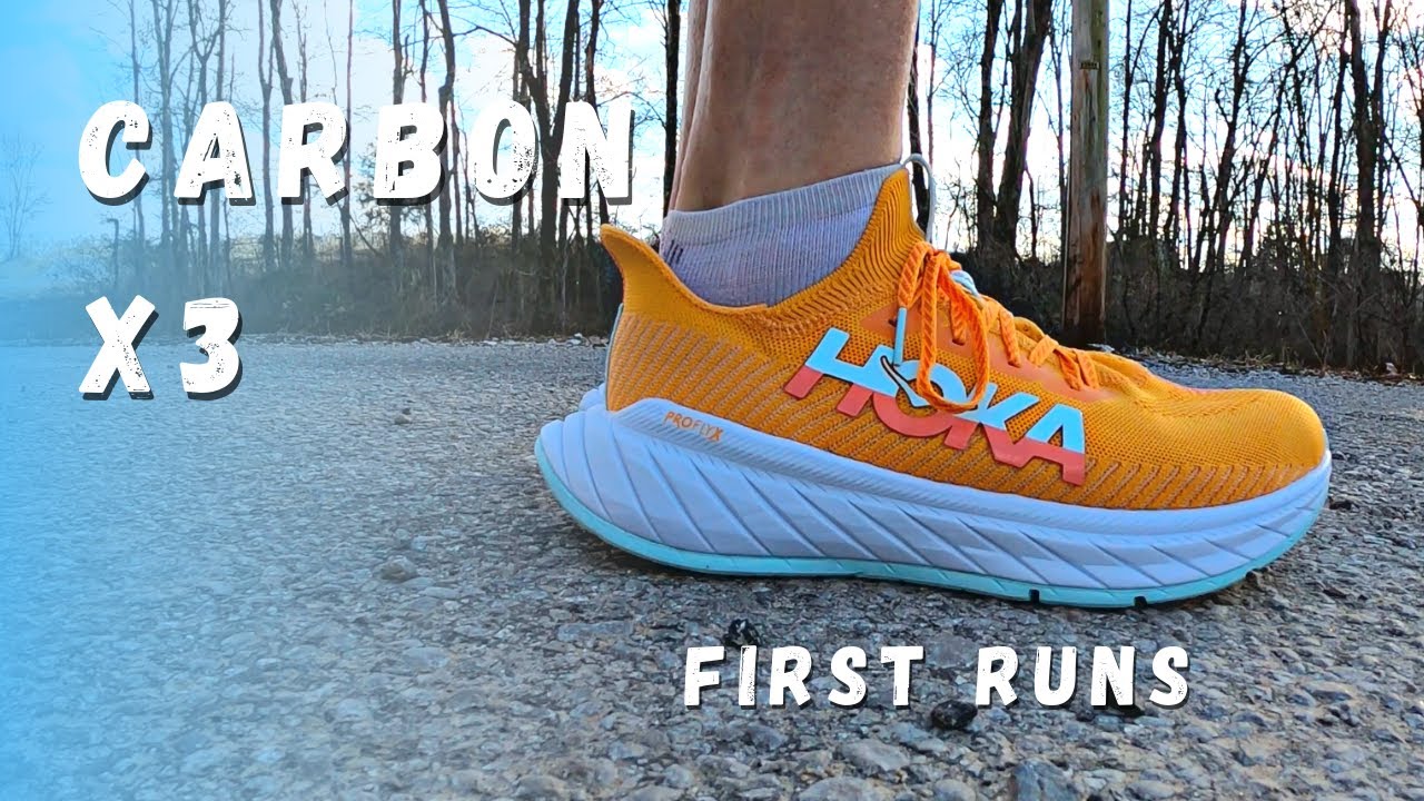 Hoka Carbon X3 First Runs