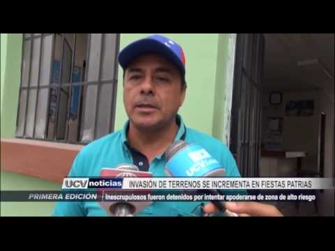 El Porvenir: 5 sujetos fueron detenidos por invadir zona de alto riesgo