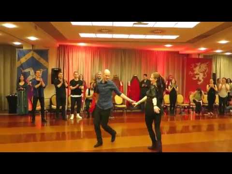 King Swing 2018 Jack & Jill Advanced finals Renars Sirotins & Annika Välimaa