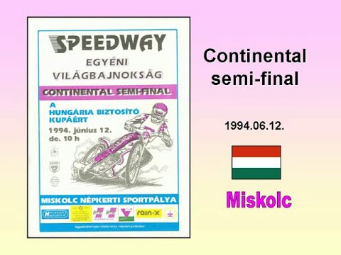 1994.06.12.Speedway continental  semifinal-Miskolc(HUN)