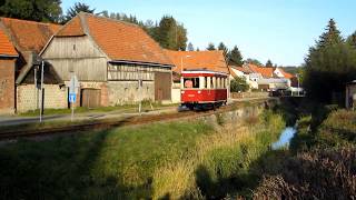 preview picture of video 'Der Harz der Triebwagen T1 von der HSB'