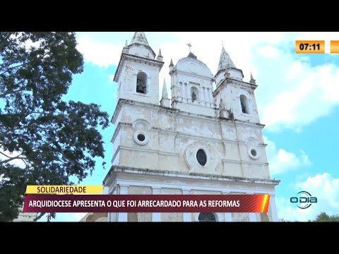 Arquidiocese apresenta resultado da campanha para reformas da Igreja São Benedito 08 07 2021