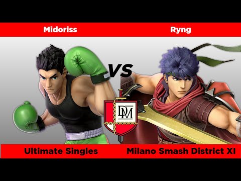 Milano Smash District XI - Midoriss (Little Mac) vs Ryng (Ike) - Pools Winners R4