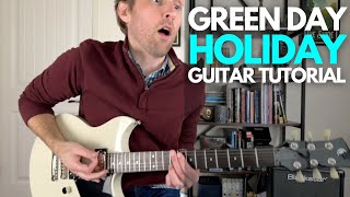 Holiday by Green Day Guitar Tutorial - Guitar Lessons with Stuart!