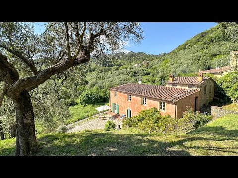 IL PIETRETO - For SALE in Tuscany, near Lucca, wonderful Tuscan farmhouse with land and amazing view