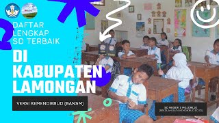 Terakreditasi A BANSM Kemendikbud! Inilah Daftar SD Terbaik di Kabupaten Lamongan, Yuk Cek!