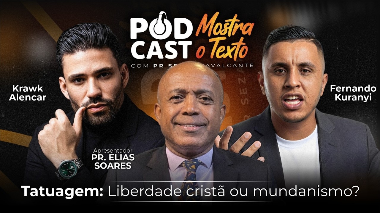 TATU@GEM: LIB3RDADE CRISTÃ OU MUNDANISM0? PR. ELIAS, KRAWK E FERNANDO KURANYI - 24.03.26 ( AO VIVO )