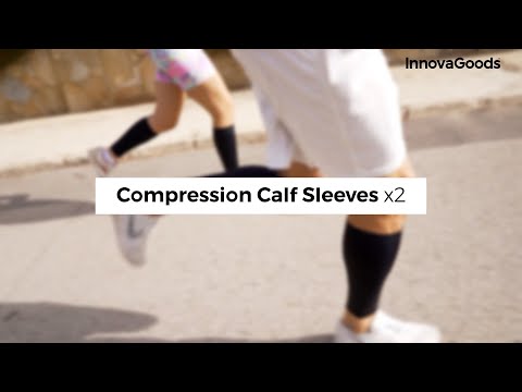 Sports Compression Calf Sleeves Slexxers InnovaGoods 2 Units - best prices  in Albania and fast delivery