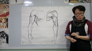 해부학 공부의 이유와 어깨 복습 - 팔 해부학 강의 2-1(How To Draw A Upper Arm) - 오쌤 인체해부학