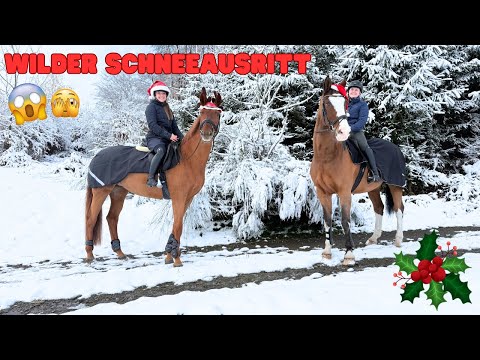 WILD SNOW RIDE 😱​ | Marina Schuster