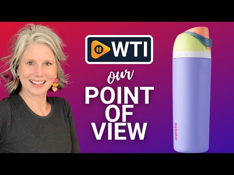 Owala FreeSip Insulated Stainless Steel Water Bottle - WTI product video review