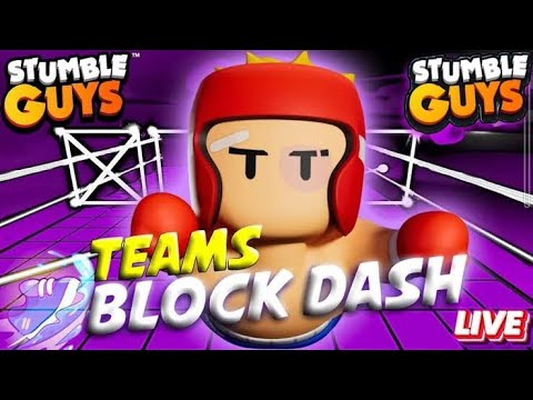 STUMBLE GUYS LIVE | UNLIMITED BLOCK DASH ROOM CODE ❤️‍🔥 INW ASIA SERVER #stumbleguyslive