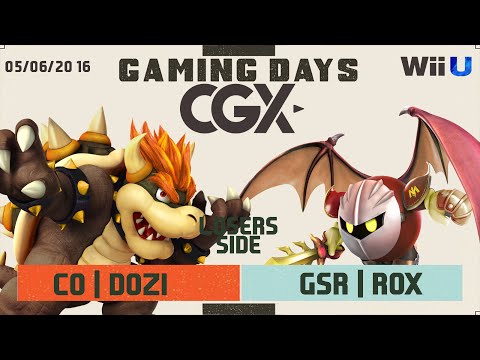 CGX Gaming Day 1 - CO | Dozi (Bowser) vs. GSR MH | Rox (Cloud, Metaknigth)