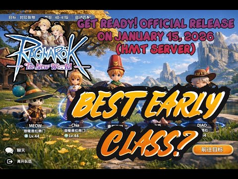 Which Class Is Best in the Early Game? Beta Tier List – Ragnarok: The New World