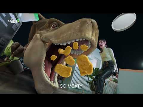 FIRST PRIDE l T-rex in Plant-based Nugget-Verse