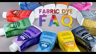 Answers to Your Fabric Dyeing Questions | The Secrets of Fabric Dying | You Asked - We Answered