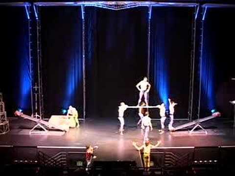 Calusarii Troupe teeterboad