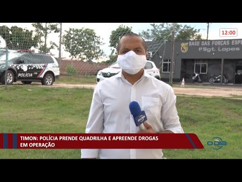 Polícia prende quadrilha e apreende drogas em operação 30 03 2021