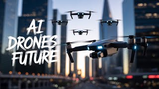 What If Drones Could Think? 🤖🛸 | AI Drone Technology Explained #robot #viral #drone #ai