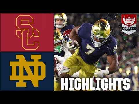 USC Trojans vs. Notre Dame Fighting Irish | Full Game Highlights