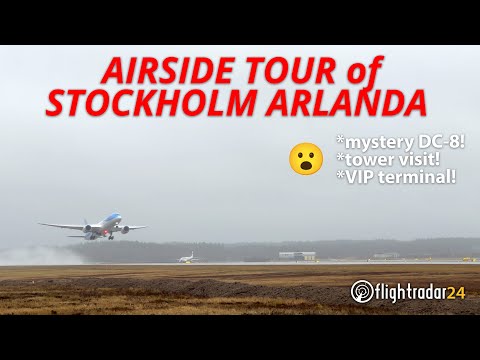 Arlanda Airport: Behind the Scenes Airside Tour