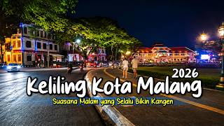 Download lagu RIDING AROUND MALANG CITY ON A WEEKNIGHT || MISSING HOME❗ PASSING BY UNFORGETTABLE ICONIC SPOTS mp3