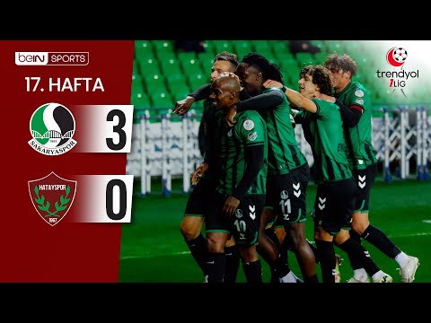 Sakaryaspor (3-0) Hatayspor | 17. Hafta Maç ÖZETİ | Trendyol 1. Lig - 2025/26