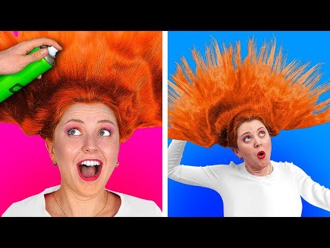 THE ULTIMATE 100-LAYER CHALLENGE || 100 Layers of Hairspray || 100 Layers of 123 GO! Challenge