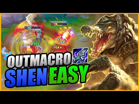 Fundamentally OUTMACRO Shen Easy | Renekton Vs Shen | Commentary #22