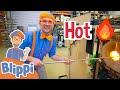 Blippi Goes Glassblowing Blippi Educational Videos For Kids