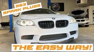 F10 BMW M5 S63 Spark Plug Replacement DIY