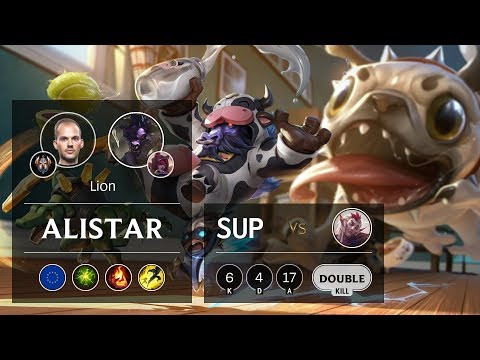 Alistar Support vs Rakan - EUW Challenger Patch 9.14