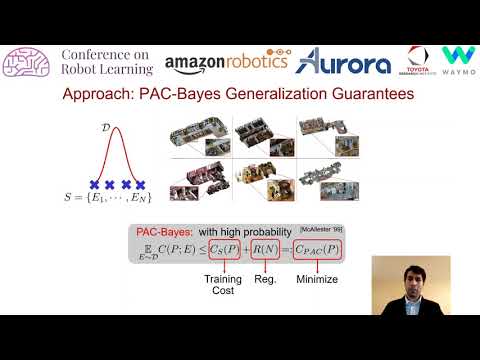 CoRL 2020, Spotlight Talk 211: Probably Approximately Correct Vision-Based Planning using Motion ...