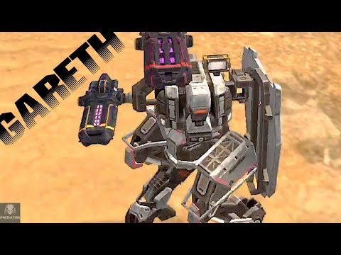 Gareth Dark Knight Returns For Revenge - Blasting Through The Battlefield | War Robots