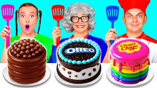 Me vs Grandma Cooking Challenge | Awesome Culinary Recipes by BaRaFun Challenge