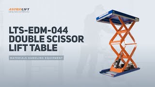 Buy Scissor Lift Table Double-H (Electric) in Scissor Lift Tables from Edmolift available at Astrolift NZ