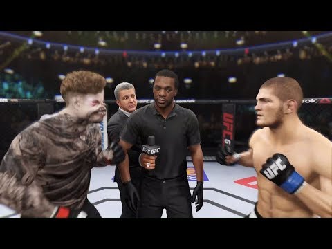 Cannibal vs. Khabib Nurmagomedov (EA sports UFC 2) - Crazy UFC 👊🤪