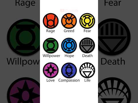 Every Lantern Corp Explained in 55 Seconds