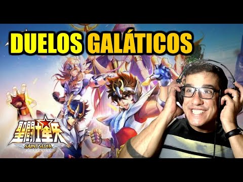 Como GANHAR nos DUELOS GALATICOS Saint Seiya Awakening
