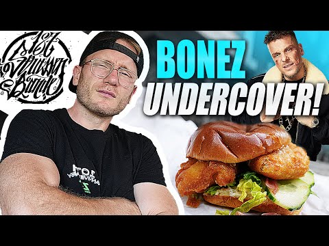 THE BONEZ187 BURGER IN THE UNDERCOVER TEST!