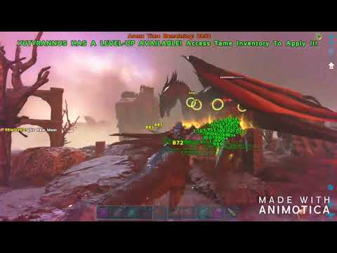 Ark Alpha Dragon Fight